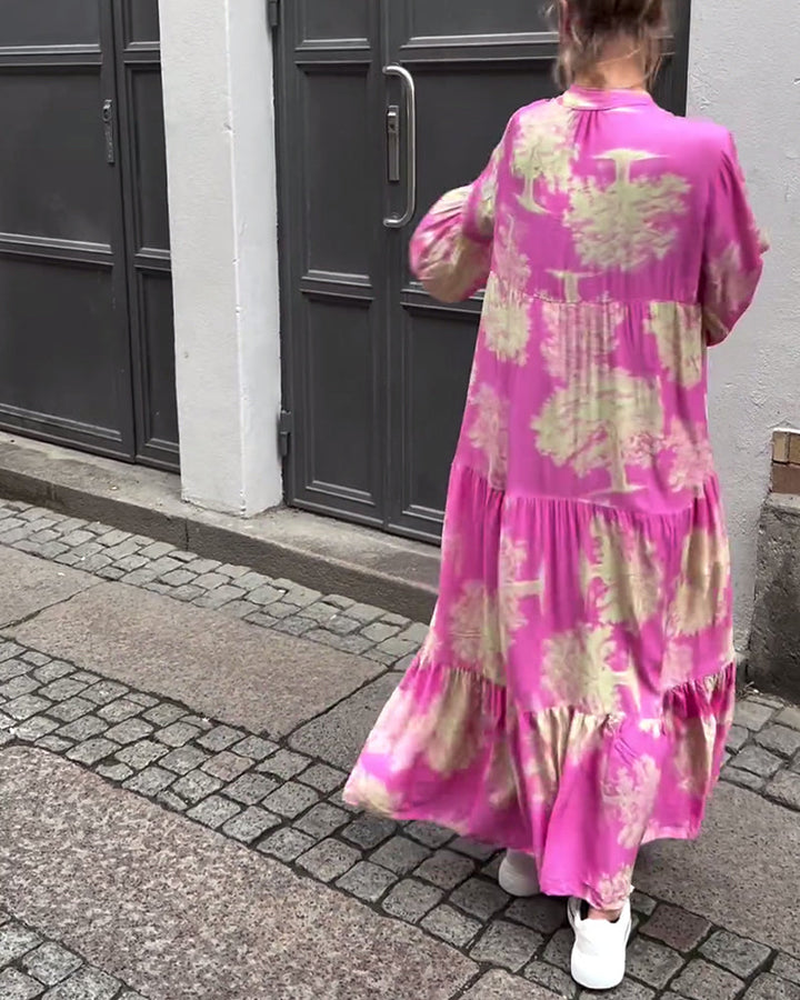 由佳 | ヴィンテージティアードワンピース