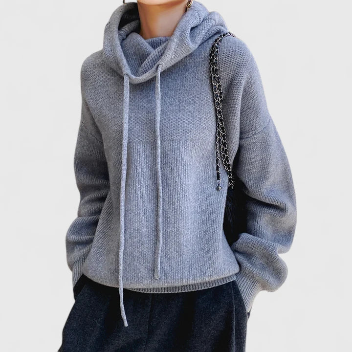 美羽 | ゆったりフーディーニット