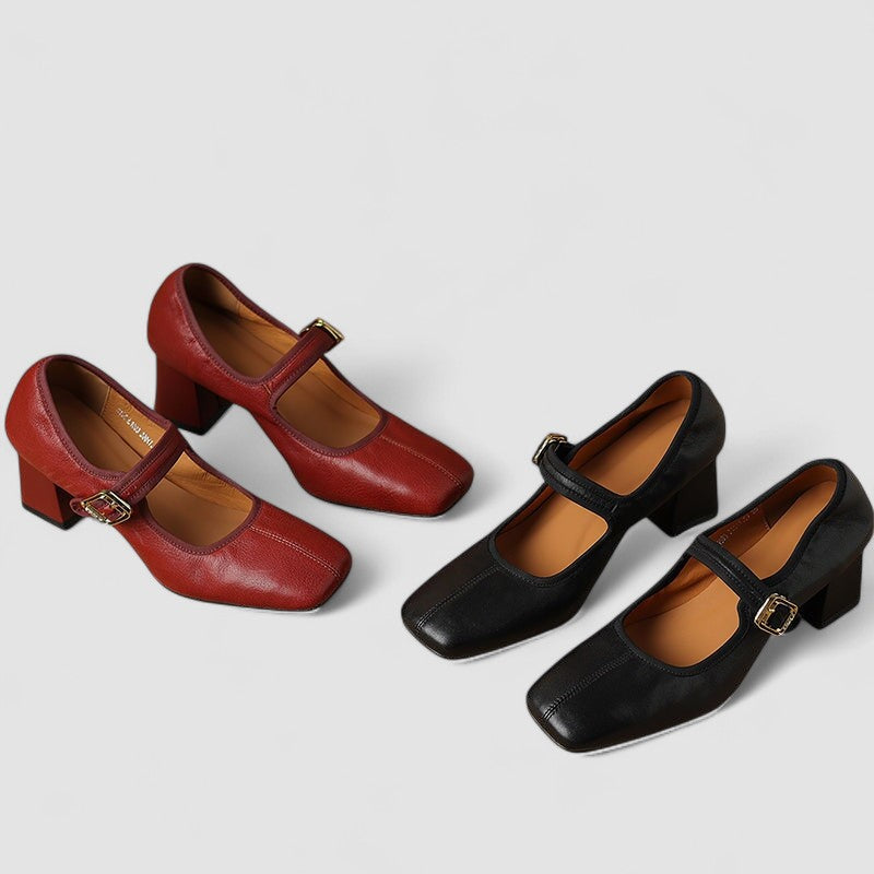 彩花 | エレガントストラップパンプス